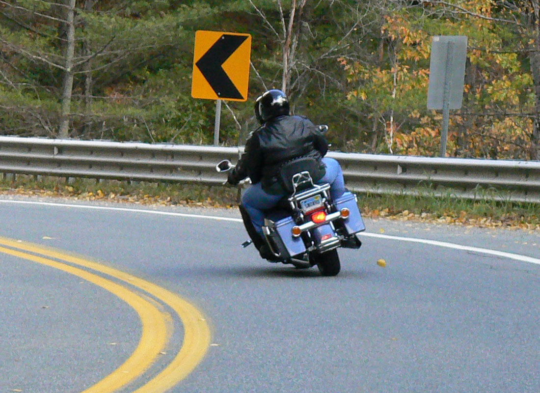 Cornering on a Motorcycle Valley Driving School